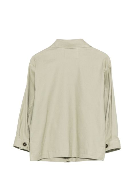 Camicia con tasche PAOLO PECORA KIDS | PP4186MATCHA